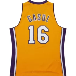 Mitchell & Ness Nba Swingman-Swingman Pau Gasol Los Angeles Lakers Gold 2009-10 Jersey
