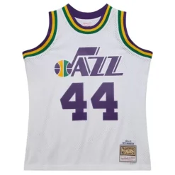 Mitchell & Ness Nba Swingman-Swingman Pete Maravich New Orleans Jazz White 1974-75 Jersey