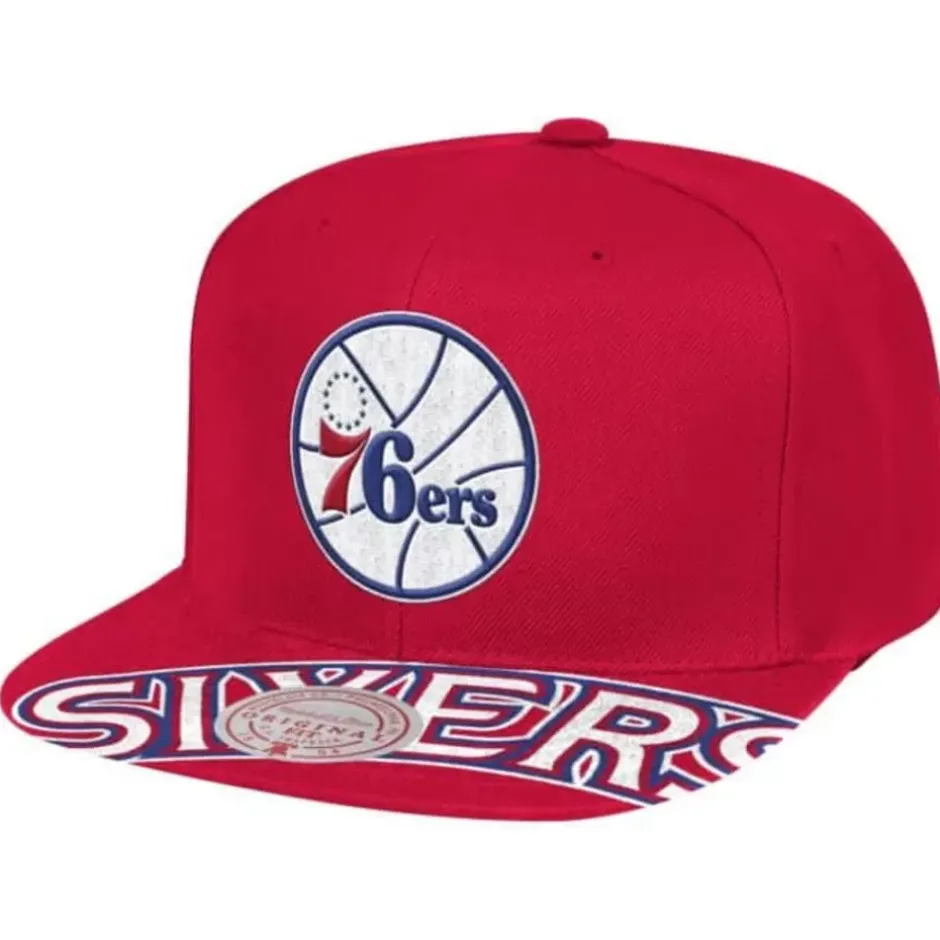Mitchell & Ness Snapback-Swingman Pop Snapback Hwc Philadelphia 76Ers