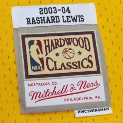 Mitchell & Ness Nba Swingman-Swingman Rashard Lewis Seattle Supersonics Hwc 2003-04 Jersey