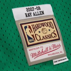 Mitchell & Ness Nba Swingman-Swingman Ray Allen Boston Celtics 2007-08 Jersey