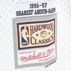 Mitchell & Ness Nba Swingman-Swingman Shareef Abdur-Rahim Vancouver Grizzlies 1996-97 Jersey
