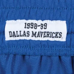 Mitchell & Ness Nba Swingman-Swingman Shorts Dallas Mavericks Road 1998-99