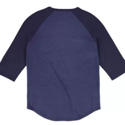 Men Mitchell & Ness T-Shirts & Tops-Tail Sweeper Raglan Chicago Cubs