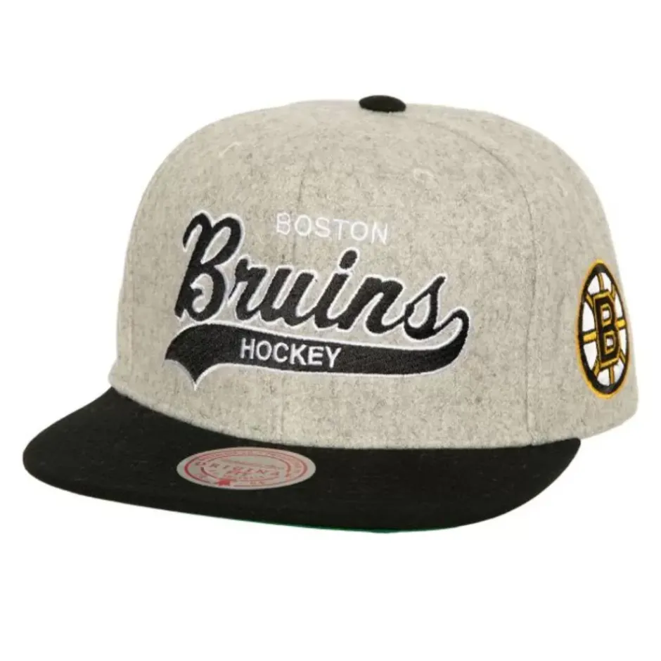 Mitchell & Ness Snapback-Tailsweep 2.0 Melton Snapback Boston Bruins