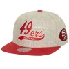 Mitchell & Ness Snapback-Tailsweep 2.0 Melton Snapback San Francisco 49Ers