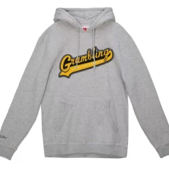 Men Mitchell & Ness Hoodies & Sweatshirts-Tailsweep Hoodie Grambling State University