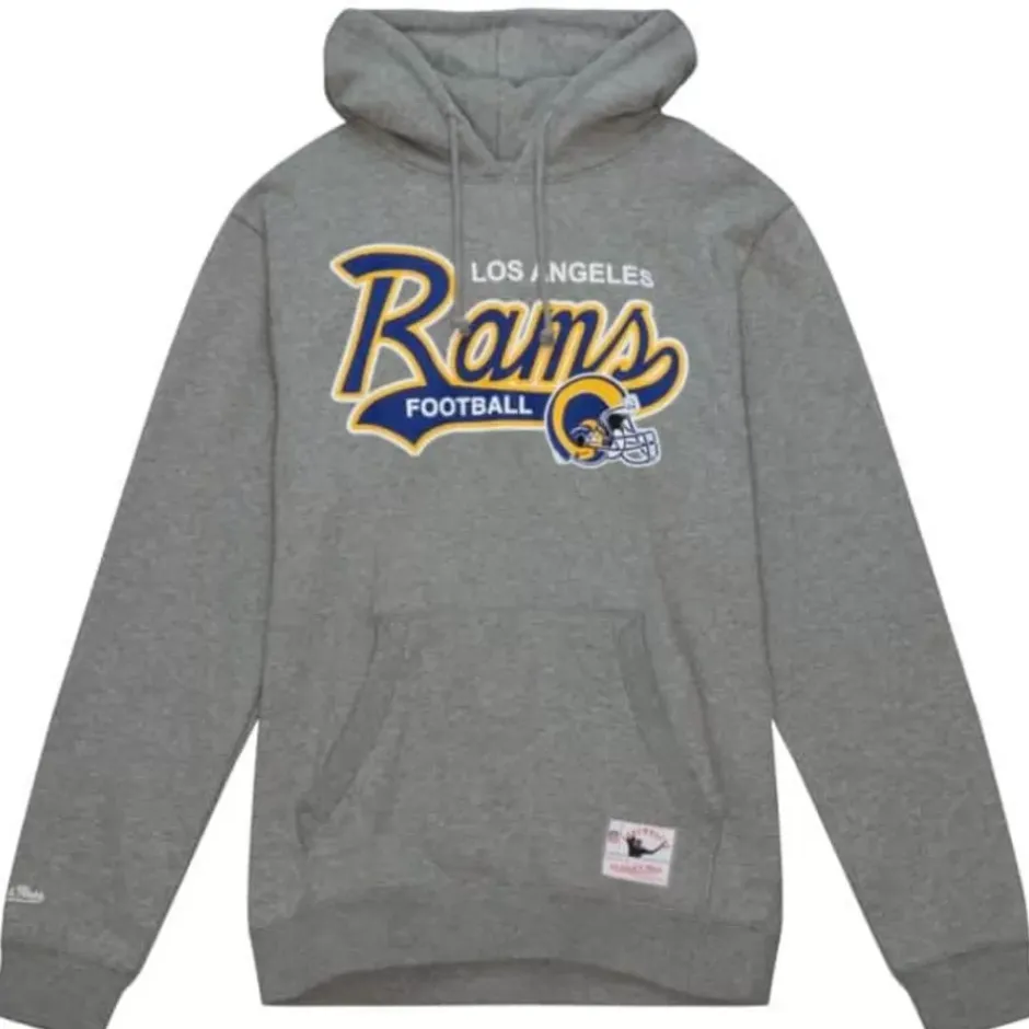 Men Mitchell & Ness Hoodies & Sweatshirts-Tailsweep Hoody Los Angeles Rams