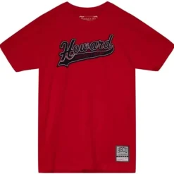 Men Mitchell & Ness T-Shirts & Tops-Tailsweep Tee Howard University