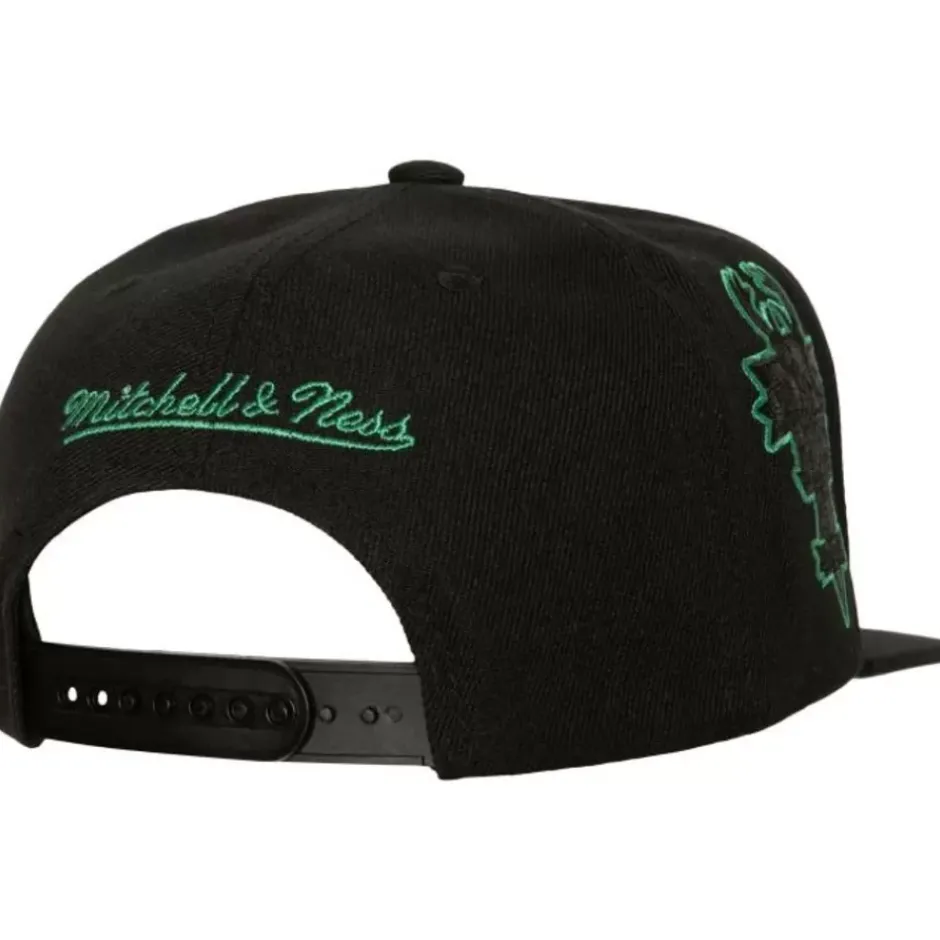 Mitchell & Ness Snapback-Tc Bottoms Snapback Hwc Milwaukee Bucks