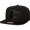 Mitchell & Ness Snapback-Tc Bottoms Snapback Los Angeles Lakers