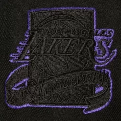 Mitchell & Ness Snapback-Tc Bottoms Snapback Los Angeles Lakers
