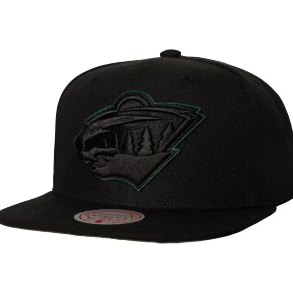 Mitchell & Ness Snapback-Tc Bottoms Snapback Minnesota Wild