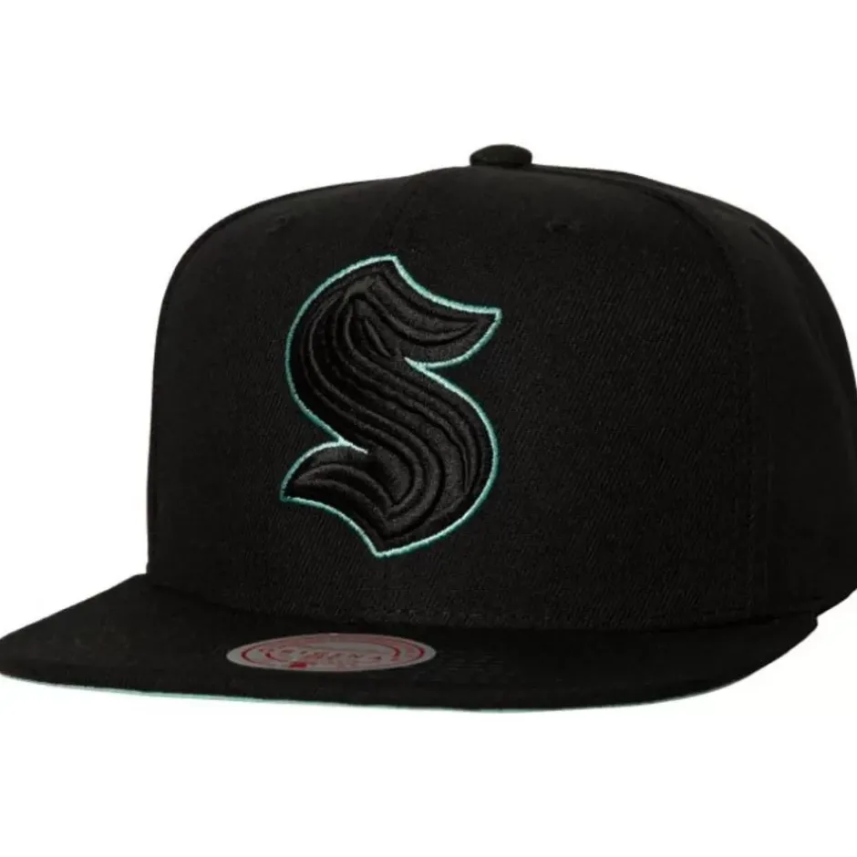 Mitchell & Ness Snapback-Tc Bottoms Snapback Seattle Kraken