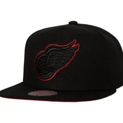 Mitchell & Ness Snapback-Tc Bottoms Snapback Vntg Detroit Red Wings