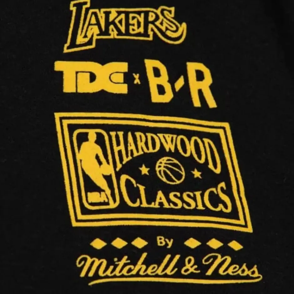 Men Mitchell & Ness Hoodies & Sweatshirts-Tde X Br Remix Hoody Los Angeles Lakers