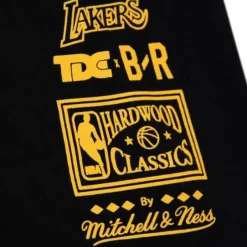 Men Mitchell & Ness T-Shirts & Tops-Tde X Br Remix Ss Tee Los Angeles Lakers
