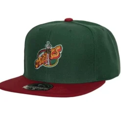 Mitchell & Ness Fitted-Team 2 Tone 2.0 Fitted Hat Hwc Seattle Supersonics