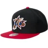 Mitchell & Ness Snapback-Team 2 Tone 2.0 Snapback Hwc Philadelphia 76Ers
