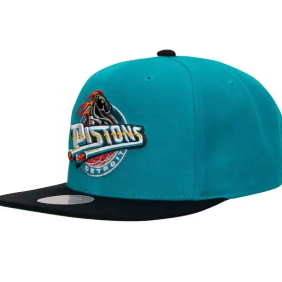 Mitchell & Ness Snapback-Team 2 Tone 2.0 Snapback Hwc Detroit Pistons
