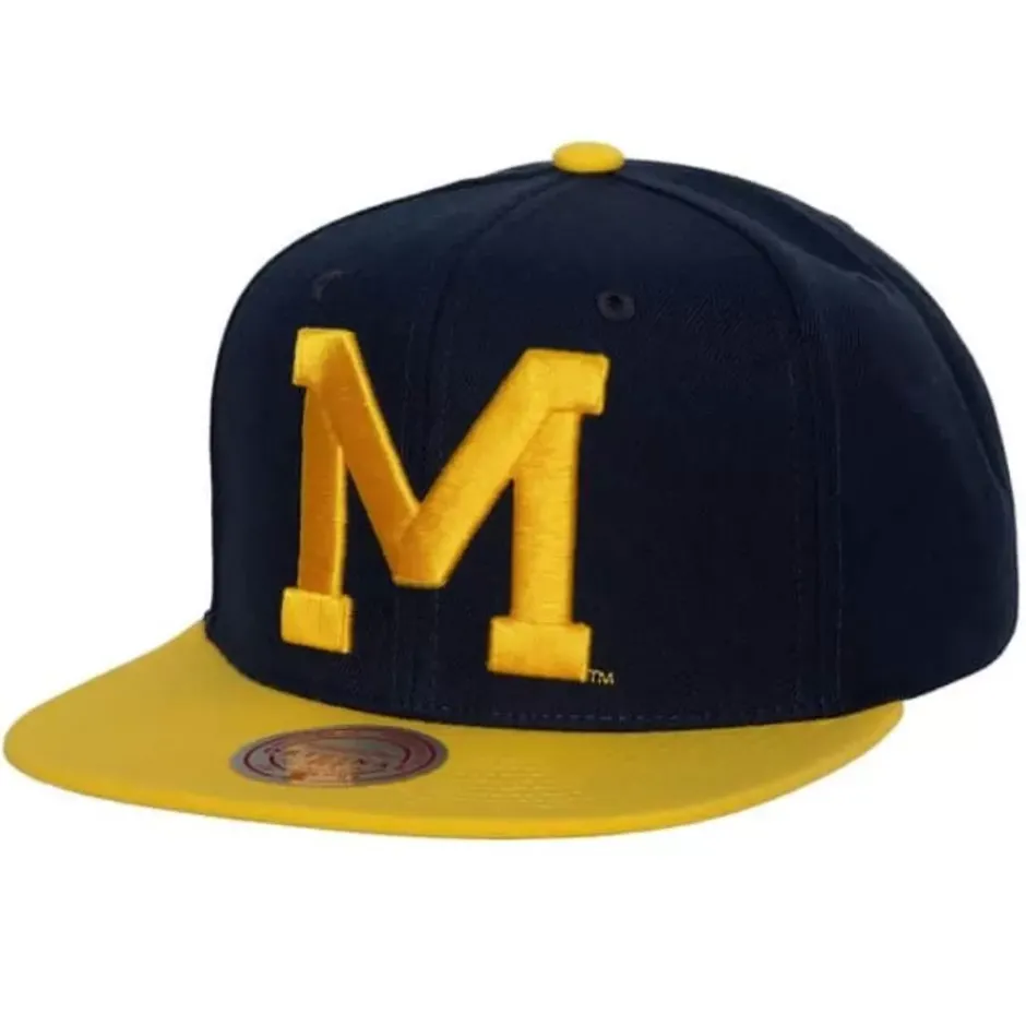 Mitchell & Ness Snapback-Team 2 Tone 2.0 Snapback University Of Michigan