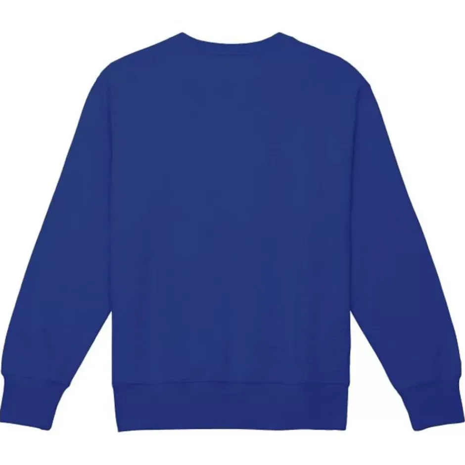 Men Mitchell & Ness Hoodies & Sweatshirts-Team Basic 1 Crew Buffalo Bills