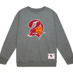 Men Mitchell & Ness Hoodies & Sweatshirts-Team Basic 1 Crew Tampa Bay Buccaneers