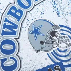 Men Mitchell & Ness T-Shirts & Tops-Team Burst Sublimated S/S Tee Dallas Cowboys