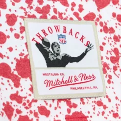 Men Mitchell & Ness T-Shirts & Tops-Team Burst Sublimated S/S Tee Buffalo Bills