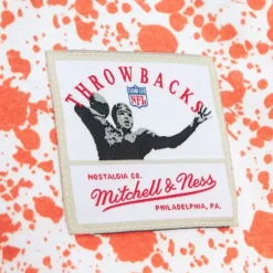 Men Mitchell & Ness T-Shirts & Tops-Team Burst Sublimated S/S Tee Miami Dolphins