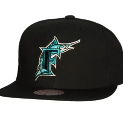 Mitchell & Ness Snapback-Team Classic Snapback Coop Florida Marlins