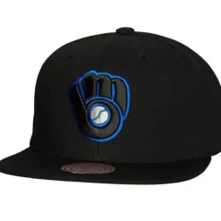 Mitchell & Ness Snapback-Team Classic Snapback Coop Milwaukee Brewers