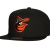Mitchell & Ness Snapback-Team Classic Snapback Coop Baltimore Orioles