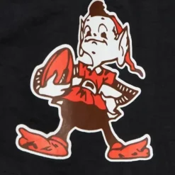 Men Mitchell & Ness Shorts-Team Essentials Nylon Shorts Cleveland Browns