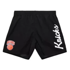 Men Mitchell & Ness Shorts-Team Essentials Nylon Shorts New York Knicks