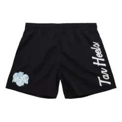 Men Mitchell & Ness Shorts-Team Essentials Nylon Shorts University Of North Carolina