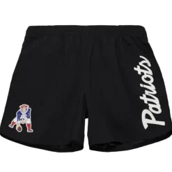 Men Mitchell & Ness Shorts-Team Essentials Nylon Shorts New England Patriots