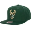 Mitchell & Ness Snapback-Team Ground 2.0 Snapback Milwaukee Bucks