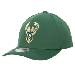 Mitchell & Ness Snapback-Team Ground 2.0 Stretch Snapback Milwaukee Bucks