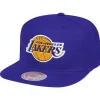 Mitchell & Ness Snapback-Team Ground Snapback Los Angeles Lakers