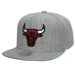 Mitchell & Ness Snapback-Team Heather 2.0 Snapback Chicago Bulls