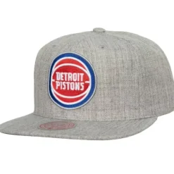 Mitchell & Ness Snapback-Team Heather 2.0 Snapback Detroit Pistons