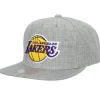Mitchell & Ness Snapback-Team Heather 2.0 Snapback Los Angeles Lakers