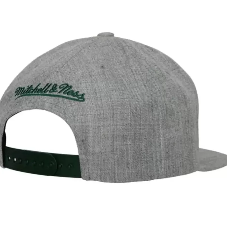 Mitchell & Ness Snapback-Team Heather 2.0 Snapback Milwaukee Bucks