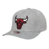 Mitchell & Ness Snapback-Team Heather 2.0 Stretch Snapback Chicago Bulls
