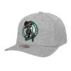 Mitchell & Ness Snapback-Team Heather 2.0 Stretch Snapback Boston Celtics