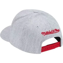 Mitchell & Ness Snapback-Team Heather Classic Red Snapback Houston Rockets