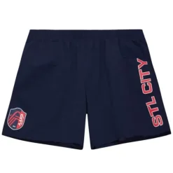Men Mitchell & Ness Shorts-Team Heritage Woven Short St. Louis City Sc