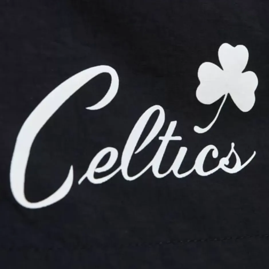 Men Mitchell & Ness Shorts-Team Heritage Woven Short Boston Celtics