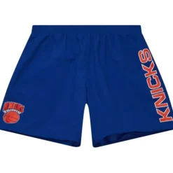 Men Mitchell & Ness Shorts-Team Heritage Woven Short New York Knicks